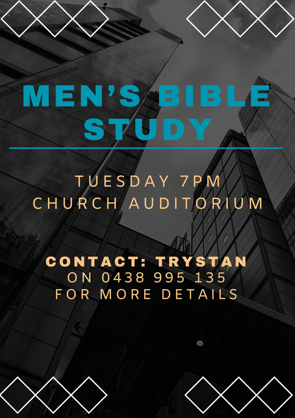 Men's Bible Study