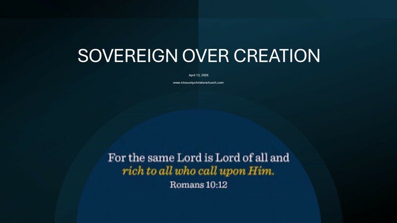 LORD OVER ALL CREATION