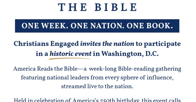 America Reads the Bible 
