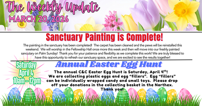 3-20-26 Weekly Update image
