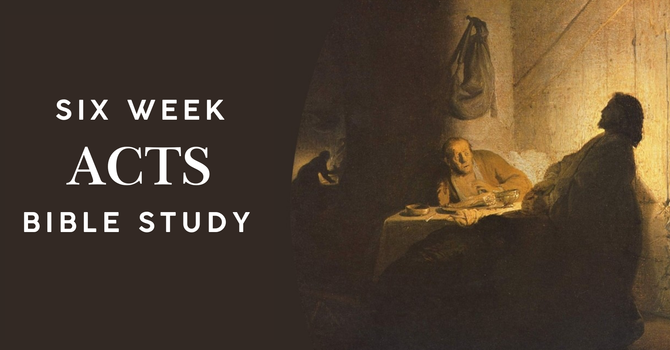 Acts Bible Study