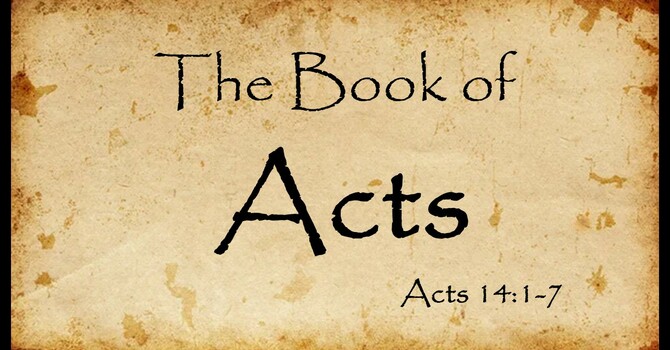 Acts 14:1-7