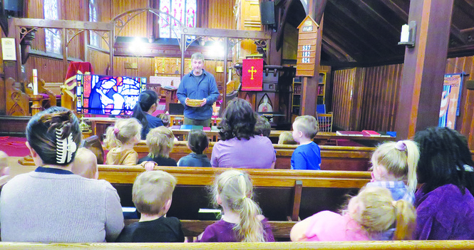 NB Anglican visits daycare chapel