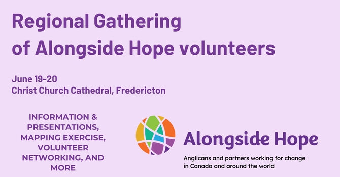 Regional gathering of Alongside Hope volunteers 