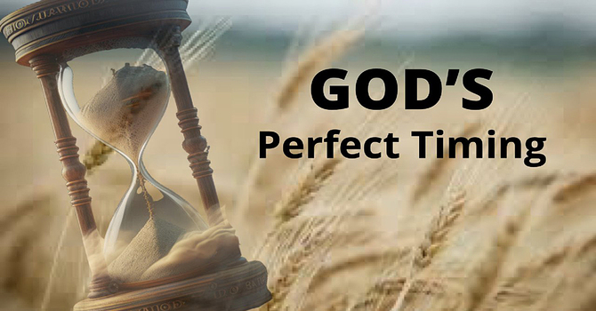 God's Timing--Not Ours