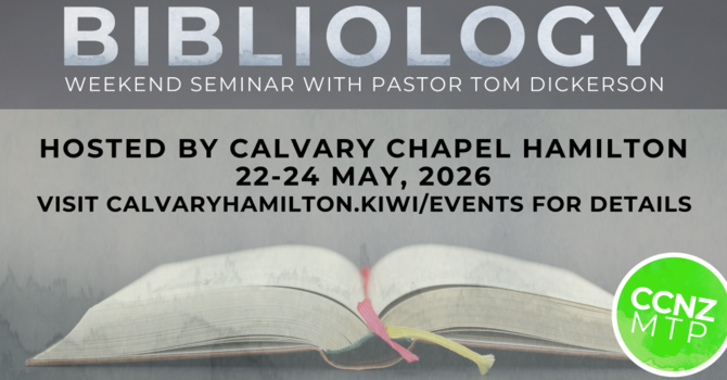 Bibliology Seminar Weekend
