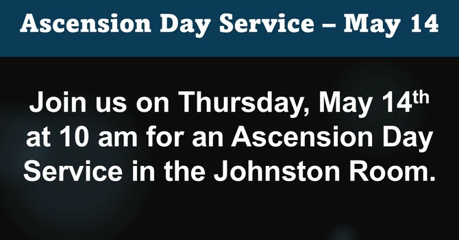 Ascension Day Service
