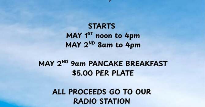 Second Annual GCF Yard Sale and Pancake Breakfast