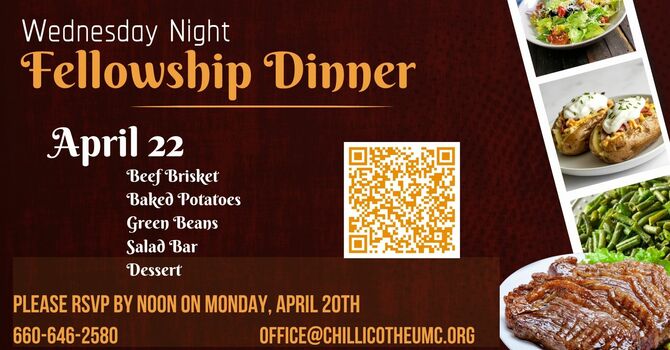 Wednesday Night Fellowship Dinner