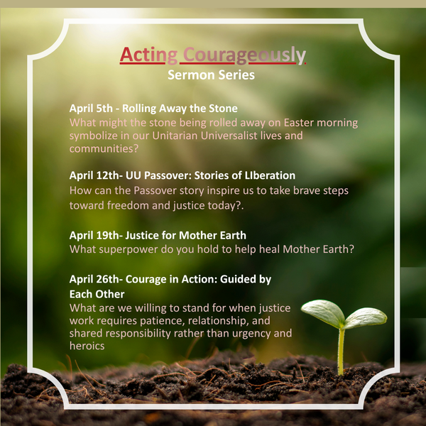 April 2026 Sermon Series