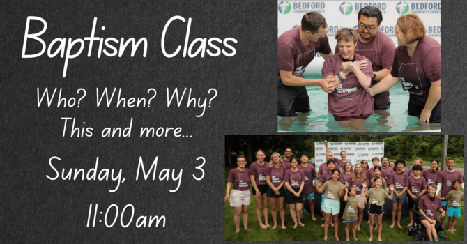 Baptism Class