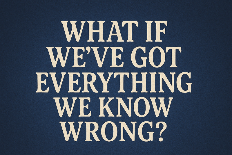 We Have Got Everything We Know About Faith Wrong?