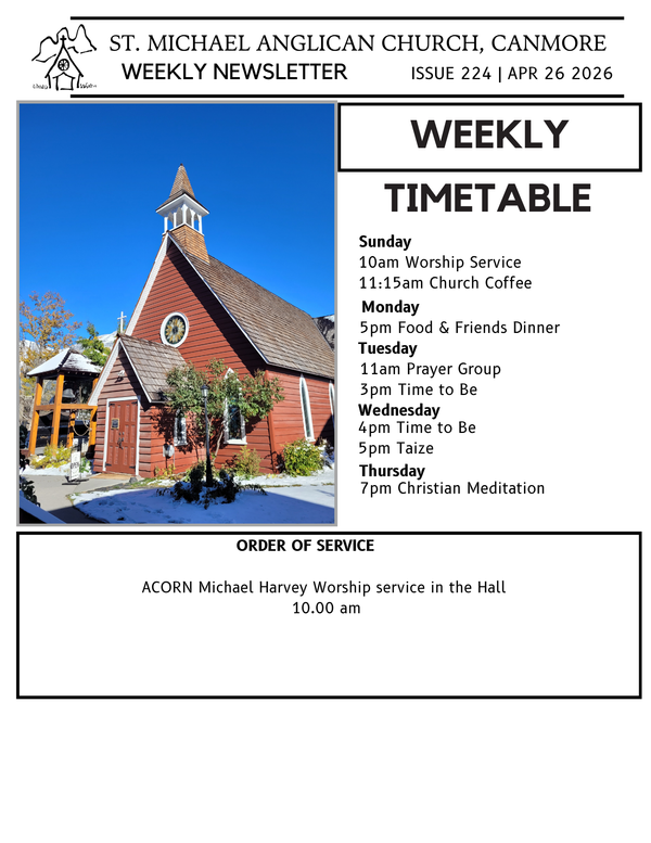 Weekly Timetable