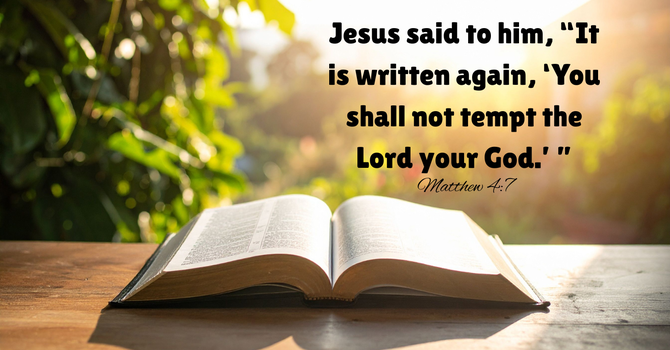 Standing on the Word in Your Test! image