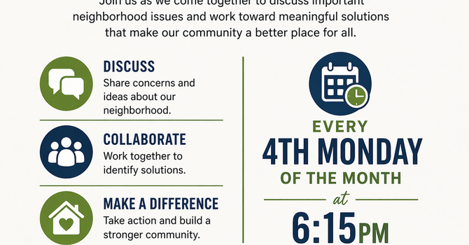 Neighborhood Association Meetings