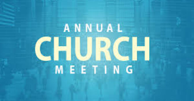 Congregational Meeting & Supper
