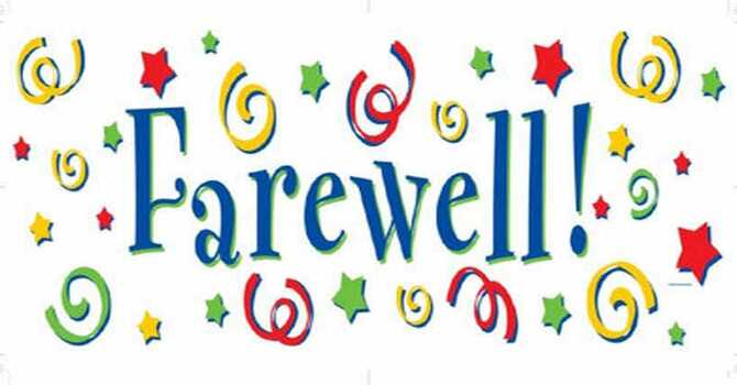 Farewell Send Off
