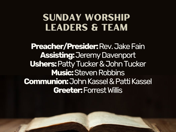 Leading us in Worship