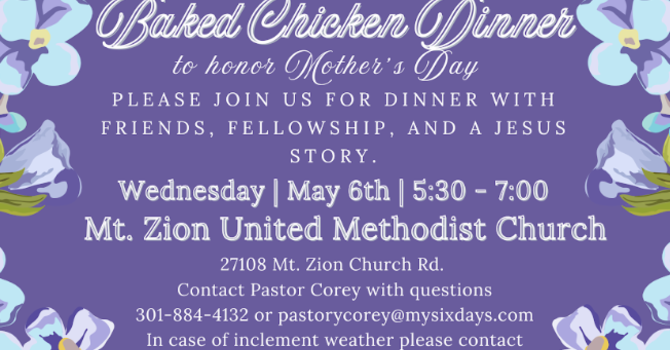Dinner Church- Community Meal