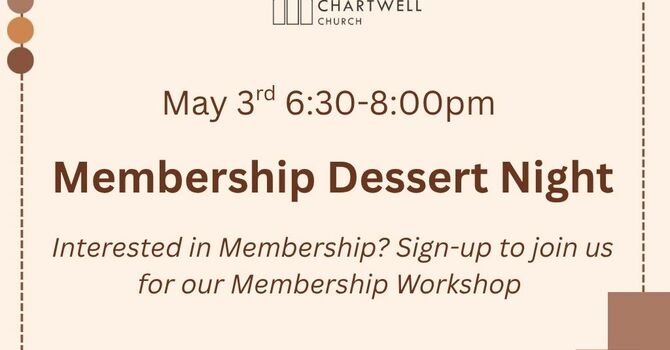 Newcomers and New members Meetings