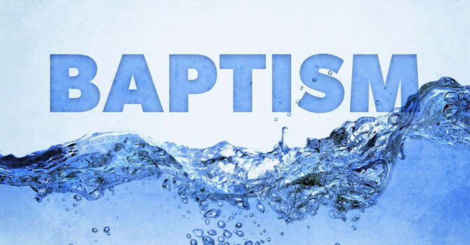 Baptism & Child Dedication Sunday