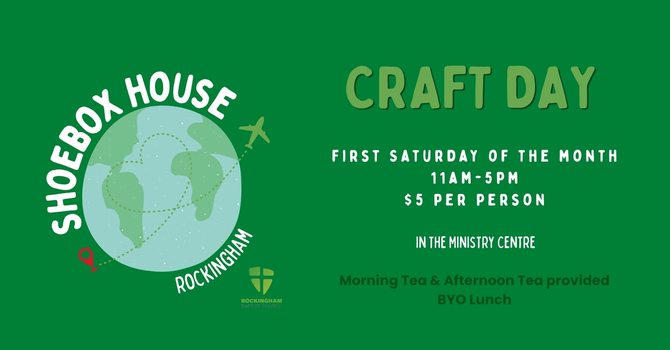 Shoebox House Craft Day