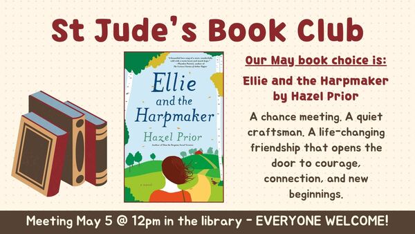 St Jude's Book Club - Tues, May  5