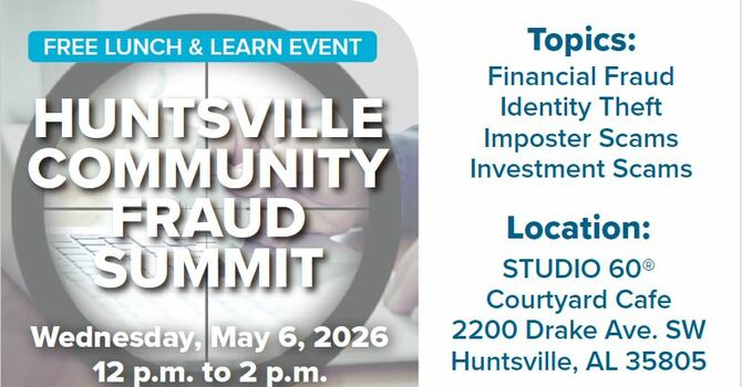 HUNTSVILLE COMMUNITY FRAUD SUMMIT