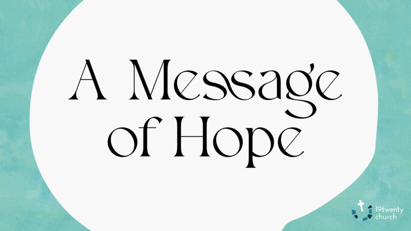 A Message of Hope