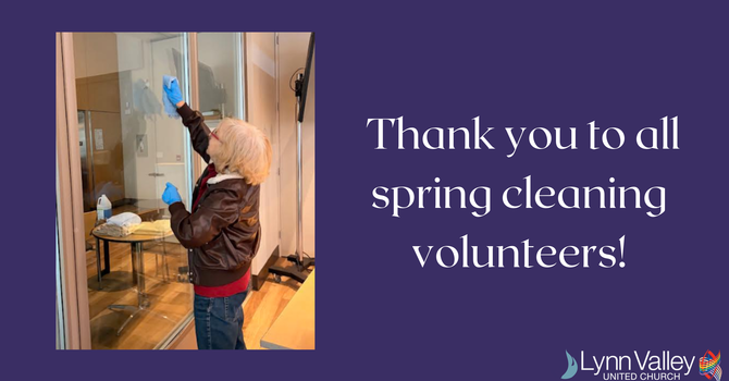 LVUC Volunteers Clean Up!