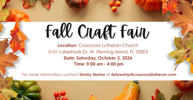 Fall Craft Fair