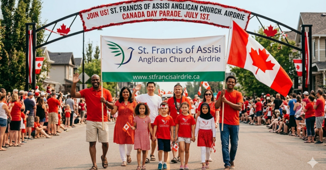 St. Francis Joins the Canada Day Parade!