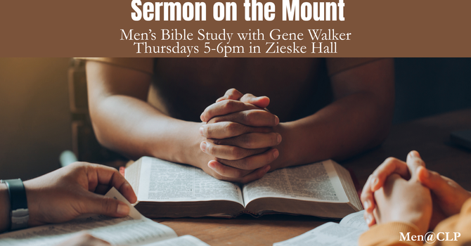 Men's Small Group Bible Study