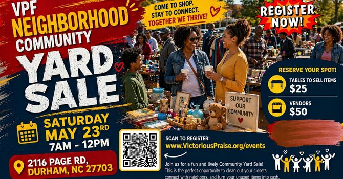 Community Yard Sale