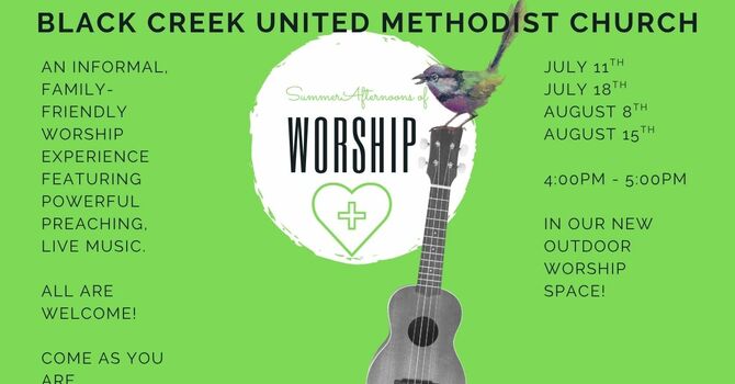 Summer Outdoor Worship Series