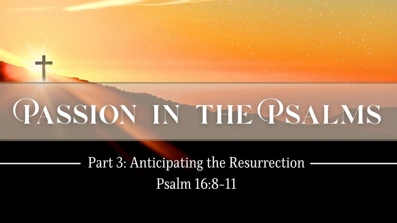 PASSION IN THE PSALMS