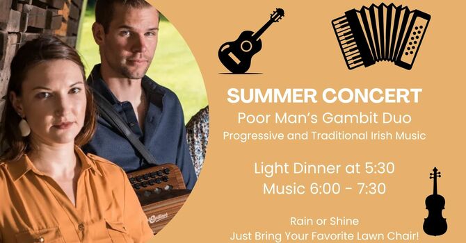 Free Community Concert - Poor Man's Gambit Duo