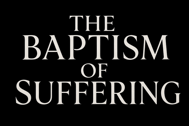 The Baptism of Suffering