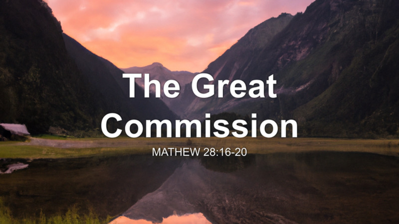 The Great Commission