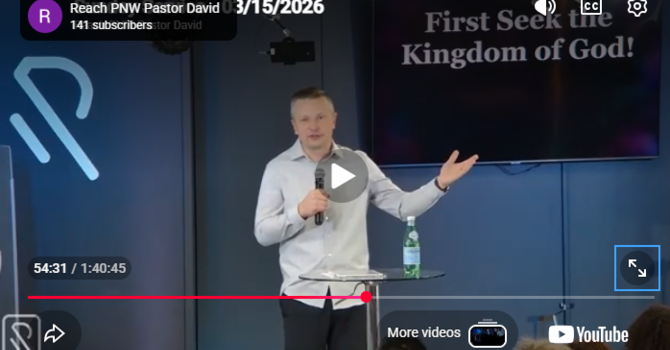 First Seek the Kingdom