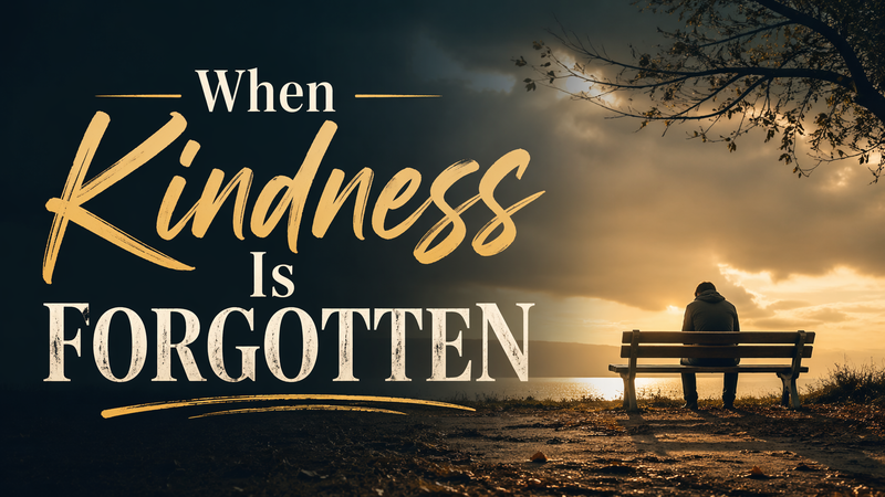When Kindness Is Forgotten