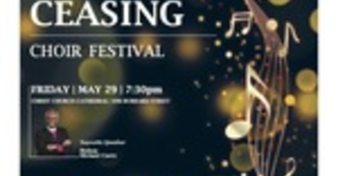 Sing Without Ceasing Choir Festival