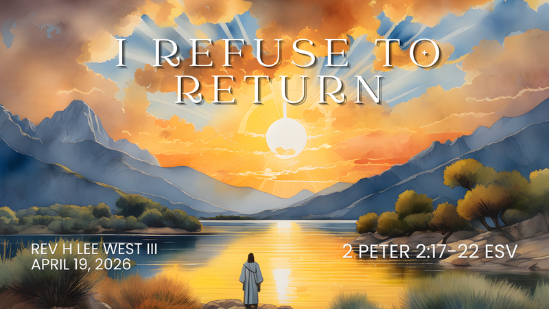 I refuse to return