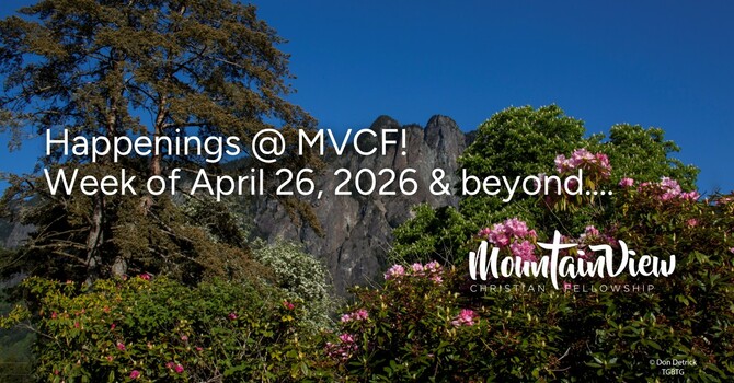 Announcements April 26, 2026 image