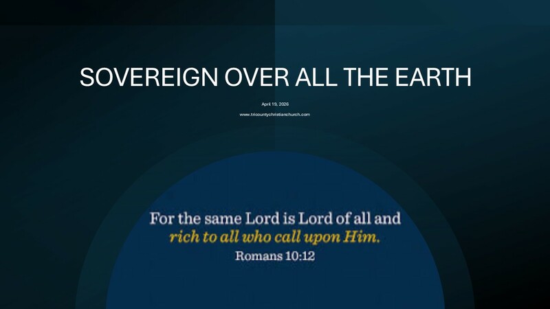 LORD OVER ALL THE EARTH