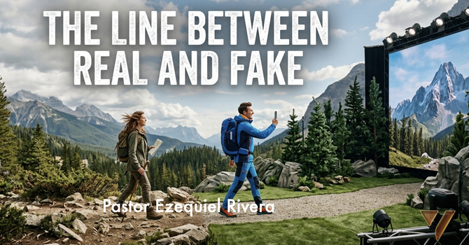 THE LINE BETWEEN REAL AND FAKE