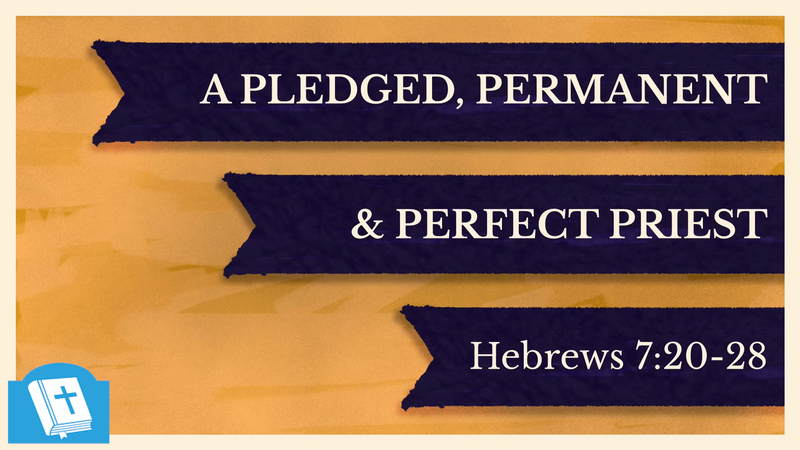 A Pledged, Permanent & Perfect Priest