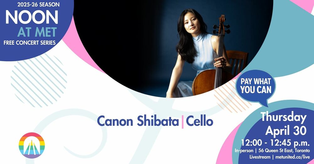 Noon at Met | Canon Shibata, cello
