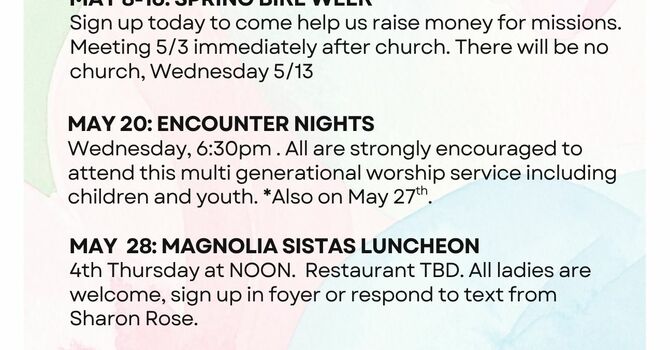 Digital Bulletin 4.26.26