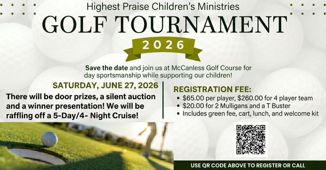 HP Kidz Annual Golf Tournament